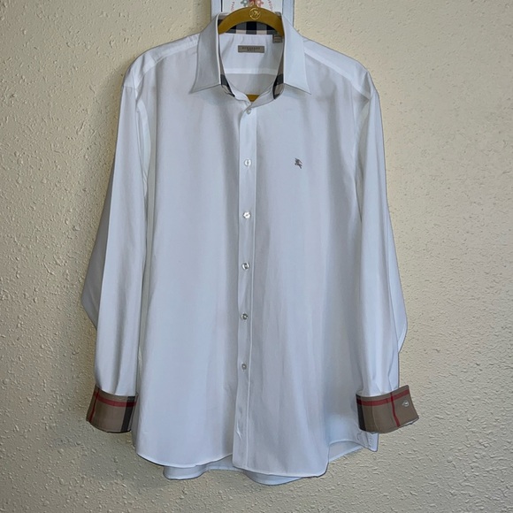 Burberry Other - BURBERRY men’s cotton shirt size XXL